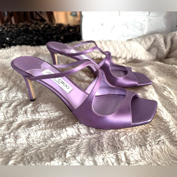 Jimmy Choo Shoes - Jimmy Choo Anise Strappy Heel Mules